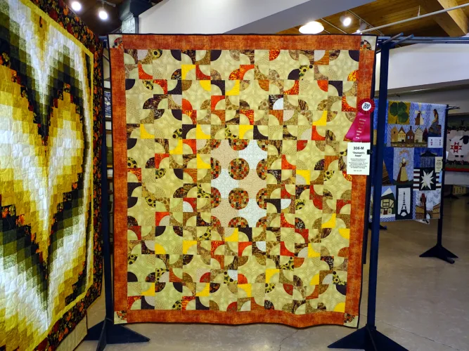 Annual quilt show in November